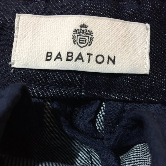 BABATON HIGH RISE PLEATED FRONT JEANS SIZE 4 - Picture 10 of 10